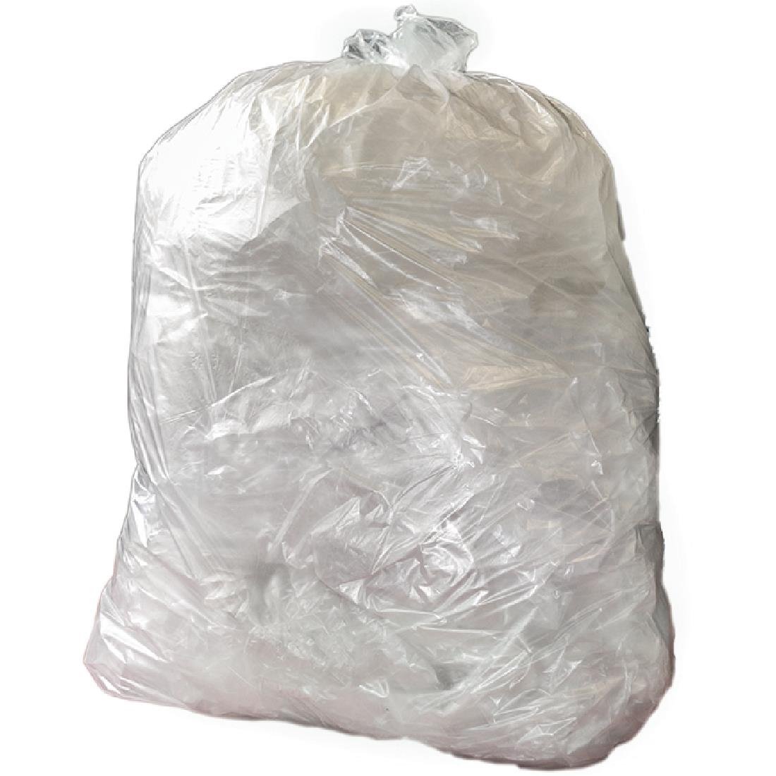 Clear Polythene Bags 40 X 78" 200G " (100 bags per roll)