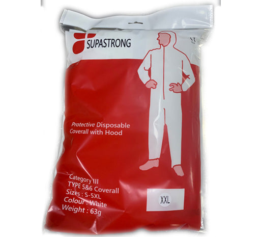 SupaStrong Disposable Coveral Type 5/6